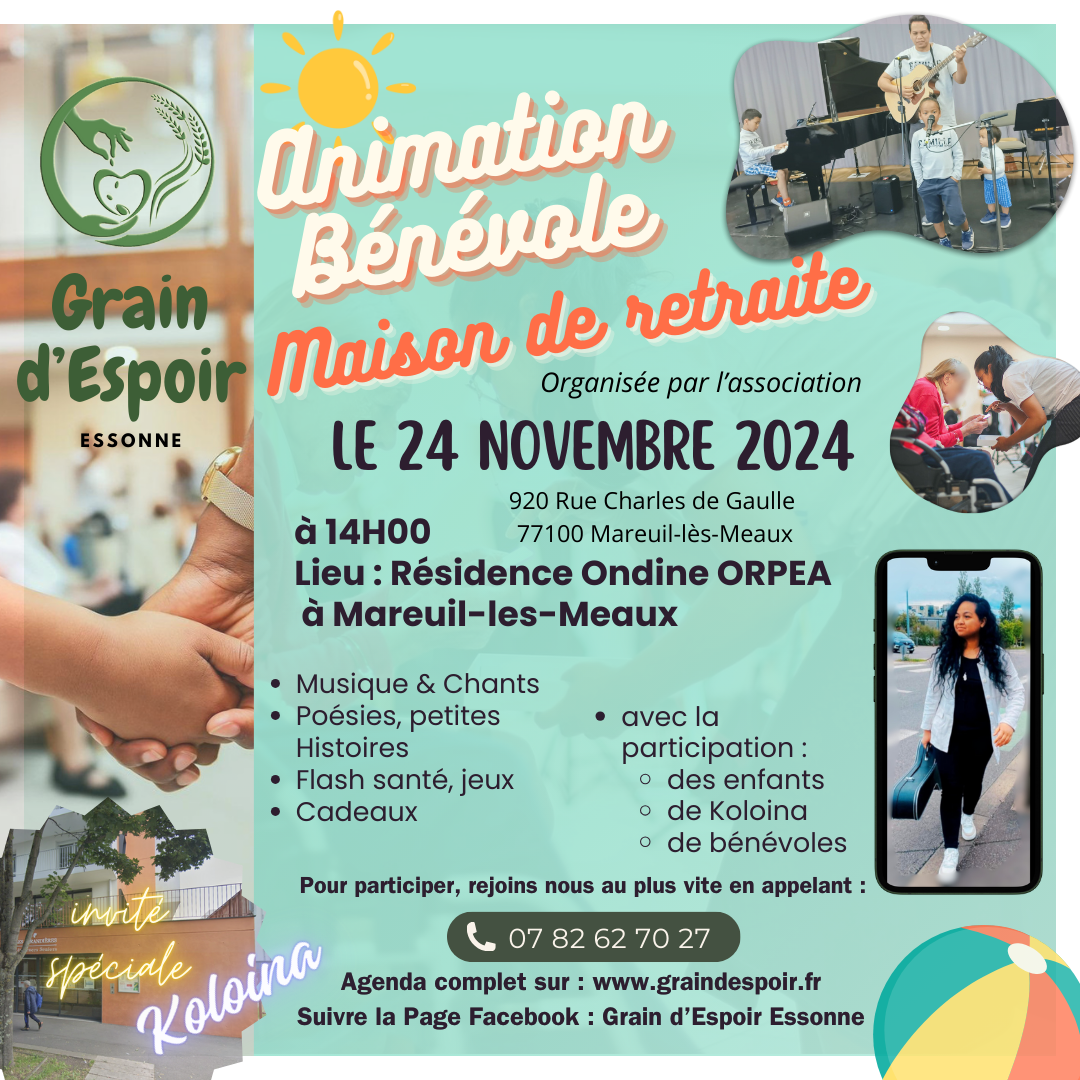 Animation du 24 novembre 2024