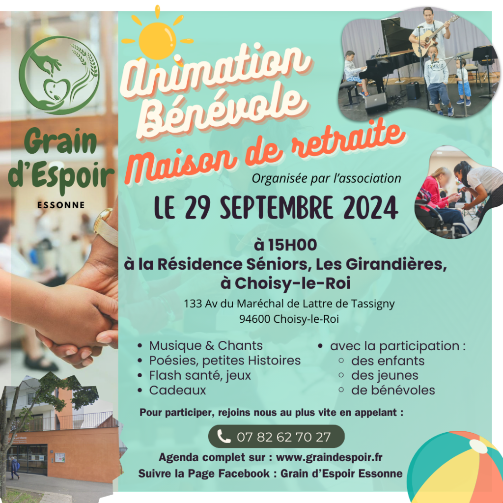 Animation du 29 septembre 2024